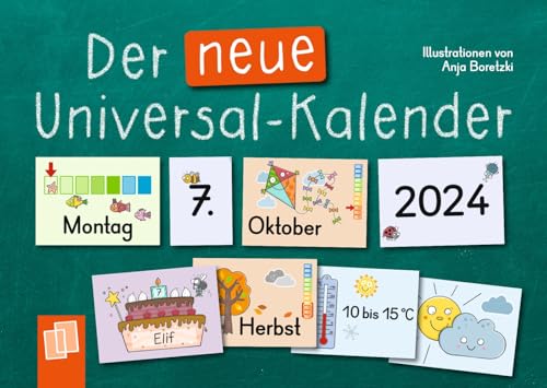 Der neue Universal-Kalender, ab 2024: Für Kita und Grundschule von Verlag An Der Ruhr