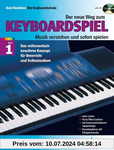 Der neue Weg zum Keyboardspiel, Band 1 - mit CD.