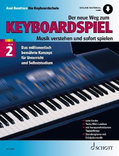 Der neue Weg zum Keyboardspiel. Band 2 von Schott Music, Mainz