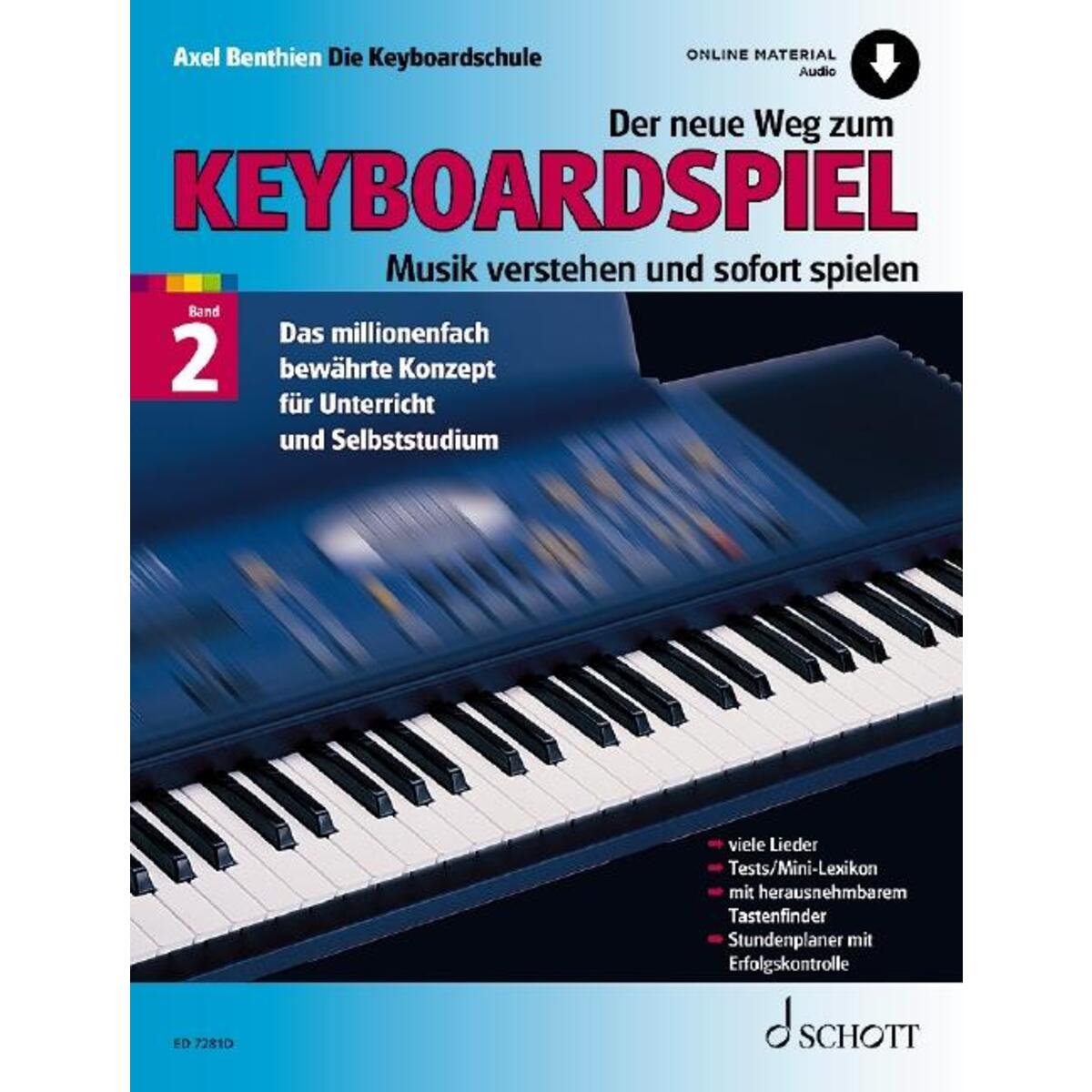 Der neue Weg zum Keyboardspiel. Band 2 Der neue Weg zum Keyboardspiel. Band 2 von Schott Music