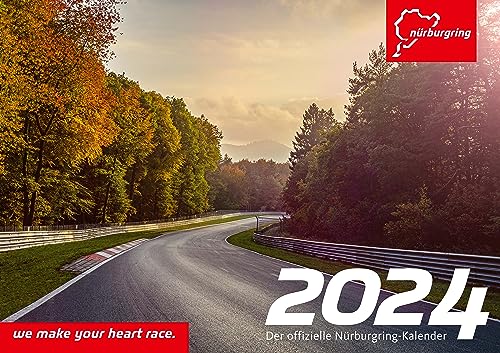 Der offizielle Nürburgring-Kalender 2024 von Motorbuch Verlag