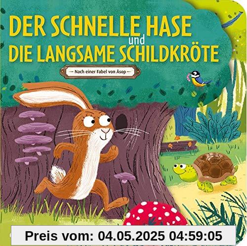 Der schnelle Hase und die langsame Schildkröte: Nach ein Fabel von Äsop