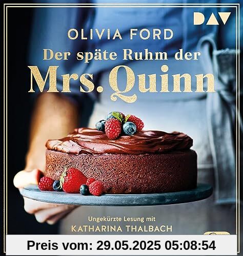 Der späte Ruhm der Mrs. Quinn: Ungekürzte Lesung mit Katharina Thalbach (2 mp3-CDs)