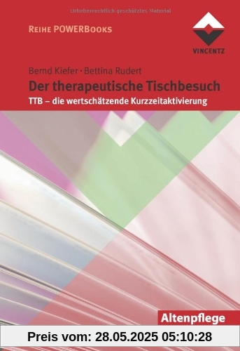 Der therapeutische Tischbesuch. TTB - die wertschätzende Kurzzeitaktivierung.