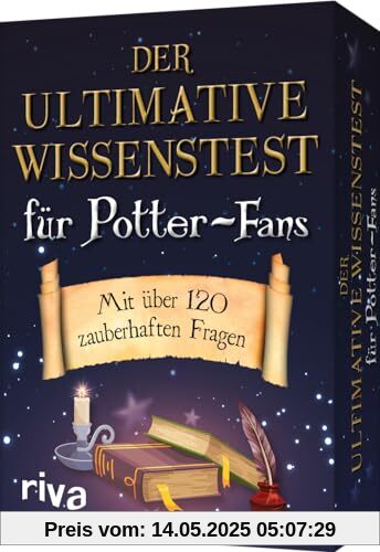 Der ultimative Wissenstest für Potter-Fans: Mit über 120 zauberhaften Fragen. Das spannende Quiz rund um Harry Potter. Tolles Geschenk für alle Potterheads. Ab 10 Jahren