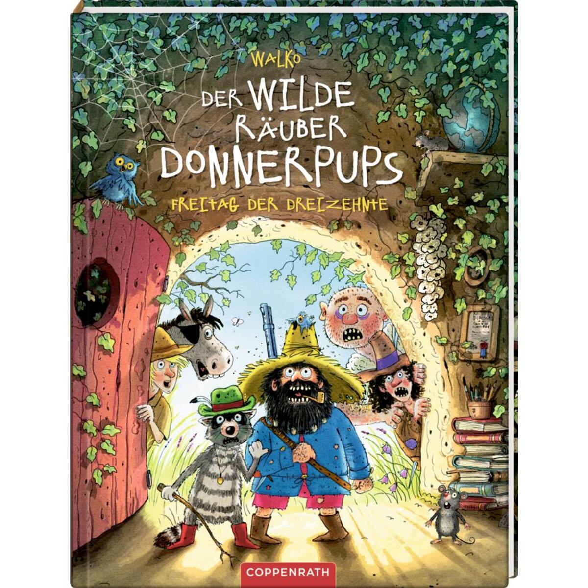 Der wilde Räuber Donnerpups - Band 3. Freitag der Dreizehnte von Coppenrath