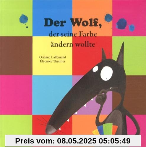 Der wolf der Seine farbe nicht mochte