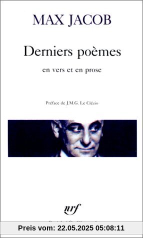 Derniers Poemes En Vers (Poesie/Gallimard)