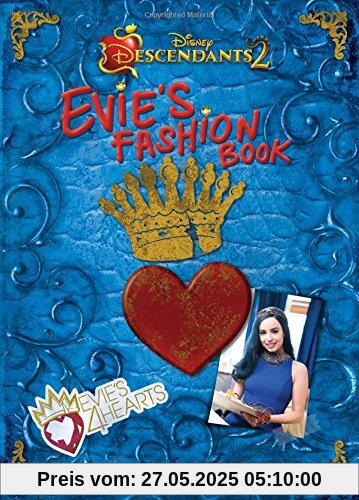 Descendants 2 Evie's Fashion Book (Disney Descendants 2)