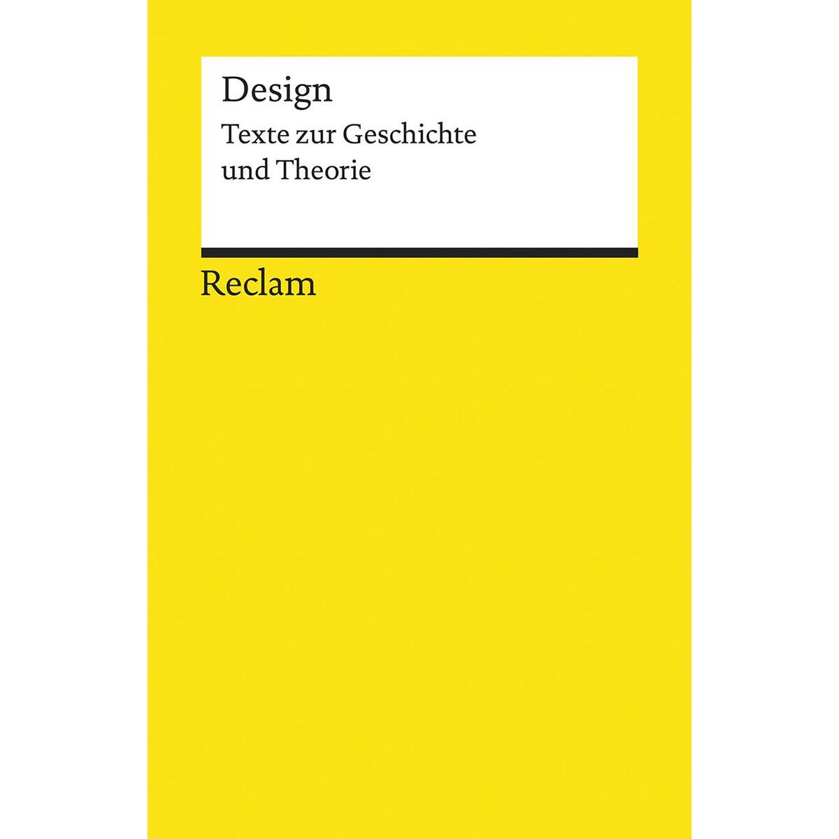 Design Design von Reclam Philipp Jun.