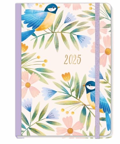 Design Diary Nature 2025: Terminplaner 2025, der Design und Nutzen verbindet: Liebevolle Covergestaltung mit Motiven aus Flora und Fauna in einem ... Lesebändchen (Bullet Journal Kalender Heye) von Heye
