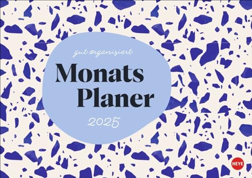 Design Monatsplaner 2025: Der Wandkalender 2025 zum Eintragen all Ihrer Termine, für Büro und zuhause. Modernes Design in einem Terminplaner zum Aufhängen im Format 29,7 x 21 cm (Bürokalender Heye) Design Monatsplaner 2025: Der Wandkalender 2025 zum Eintragen all Ihrer Termine, für Büro und zuhause. Modernes Design in einem Terminplaner zum Aufhängen im Format 29,7 x 21 cm (Bürokalender Heye)