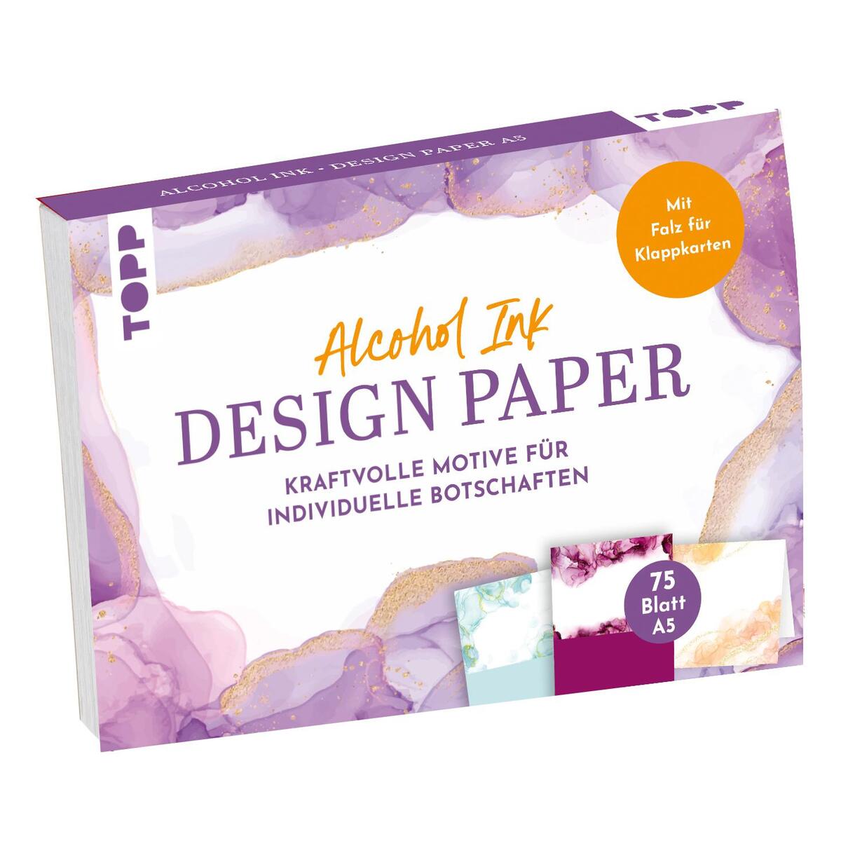 Design Paper DIN A5 Alcohol Ink von Frech Verlag GmbH