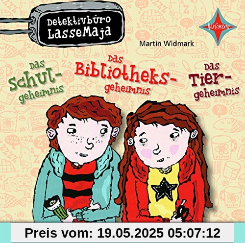 Detektivbüro LasseMaja Box - Das Schulgeheimnis/ Das Bibliotheksgeheimnis/ Das Tiergeheimnis: Sprecher: Jens Wawrczeck. 3 CD. Laufzeit ca. 135 Min.