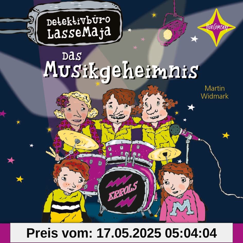 Detektivbüro LasseMaja - Das Musikgeheimnis: Sprecher: Jens Wawrczeck. 1 CD. Laufzeit ca. 45 Min. Detektivbüro LasseMaja - Das Musikgeheimnis: Sprecher: Jens Wawrczeck. 1 CD. Laufzeit ca. 45 Min.