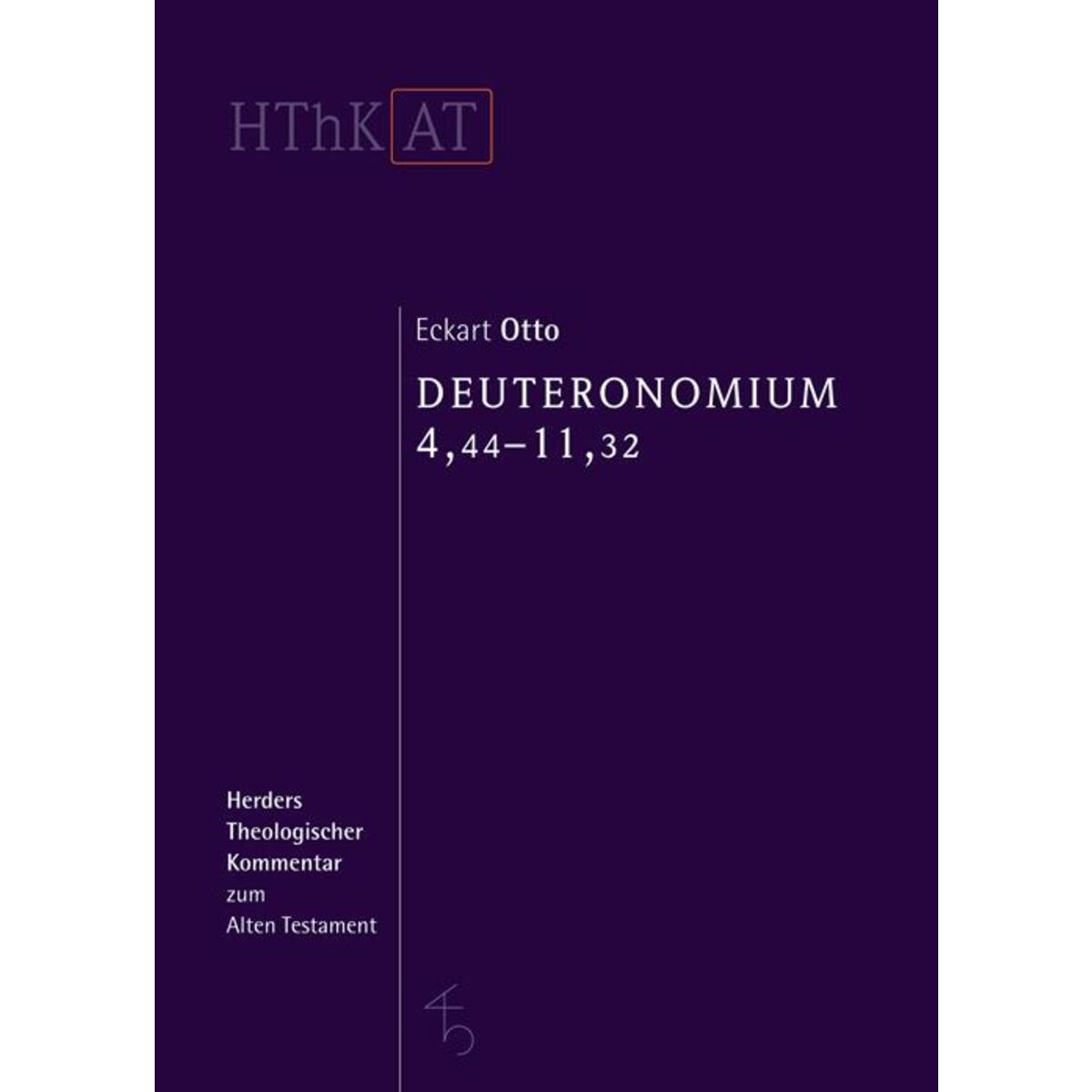 Deuteronomium 1-11 von Herder Verlag GmbH
