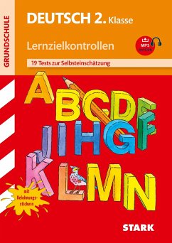 Deutsch 2. Klasse Lernzielkontrolle Training Grundschule von Stark / Stark Verlag