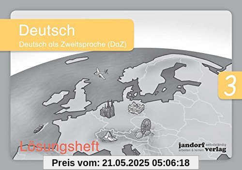Deutsch 3 (DaZ) (Lösungsheft): Deutsch als Zweitsprache