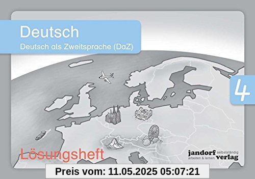 Deutsch 4 (DaZ) (Lösungsheft): Deutsch als Zweitsprache