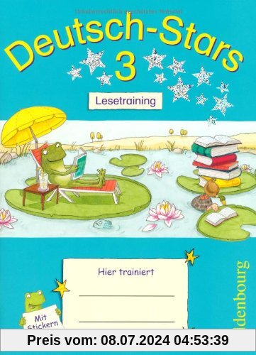 Deutsch-Stars 3: Lesetraining