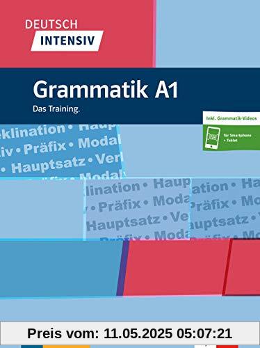 Deutsch intensiv Grammatik A1: Das Training. Buch + online
