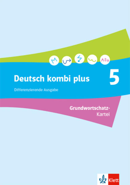 Deutsch kombi plus 5. Grundwortschatzkartei Klasse 5. Differenzierende Ausgabe Nordrhein-Westfalen von Klett Ernst /Schulbuch