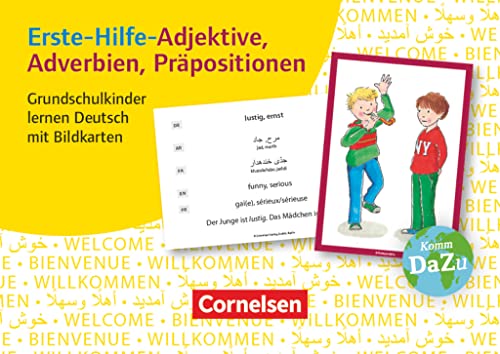 Deutsch lernen mit Fotokarten - Grundschule: Erste-Hilfe-Adjektive, Adverbien, Präpositionen - 100 Bildkarten Deutsch lernen mit Fotokarten - Grundschule: Erste-Hilfe-Adjektive, Adverbien, Präpositionen - 100 Bildkarten