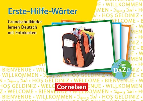 Deutsch lernen mit Fotokarten - Grundschule: Erste-Hilfe-Wörter - 250 Bildkarten von Cornelsen Vlg Scriptor