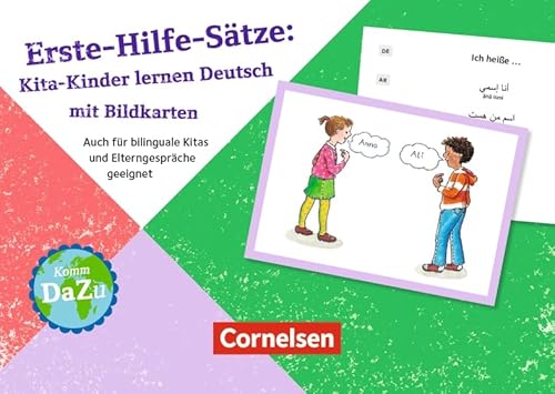 Erste-Hilfe-Sätze: Kita-Kinder lernen Deutsch mit Bildkarten: Auch für bilinguale Kitas und Elterngespräche geeignet (Deutsch lernen mit Fotokarten - Kita) Erste-Hilfe-Sätze: Kita-Kinder lernen Deutsch mit Bildkarten: Auch für bilinguale Kitas und Elterngespräche geeignet (Deutsch lernen mit Fotokarten - Kita)