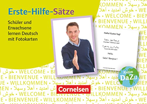 Deutsch lernen mit Fotokarten - Sekundarstufe I/II und Erwachsene: Erste-Hilfe-Sätze - 100 Fotokarten Deutsch lernen mit Fotokarten - Sekundarstufe I/II und Erwachsene: Erste-Hilfe-Sätze - 100 Fotokarten