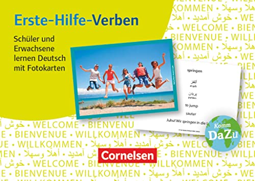 Deutsch lernen mit Fotokarten - Sekundarstufe I/II und Erwachsene: Erste-Hilfe-Verben - 100 Fotokarten Deutsch lernen mit Fotokarten - Sekundarstufe I/II und Erwachsene: Erste-Hilfe-Verben - 100 Fotokarten