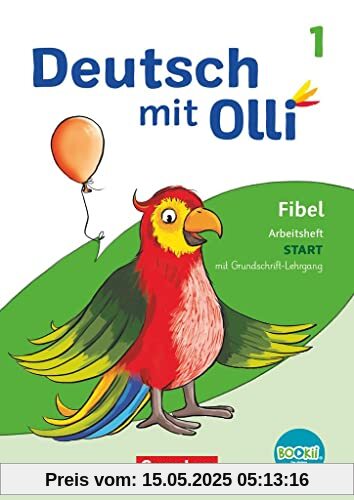 Deutsch mit Olli - Erstlesen - Ausgabe 2021 - 1. Schuljahr: Arbeitsheft Start in Grundschrift - Mit Lauttabelle, Testheft und BOOKii-Funktion Deutsch mit Olli - Erstlesen - Ausgabe 2021 - 1. Schuljahr: Arbeitsheft Start in Grundschrift - Mit Lauttabelle, Testheft und BOOKii-Funktion