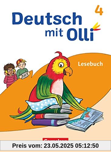 Deutsch mit Olli - Lesen 2-4 - Ausgabe 2021 - 4. Schuljahr: Lesebuch - Mit Lesetagebuch