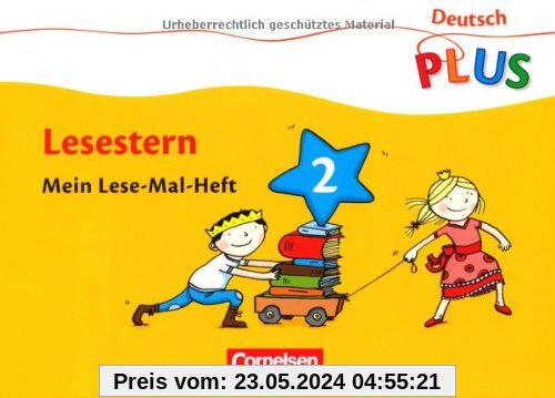 Deutsch plus - Grundschule - Lese-Mal-Hefte: Lesestern: Arbeitsheft 2