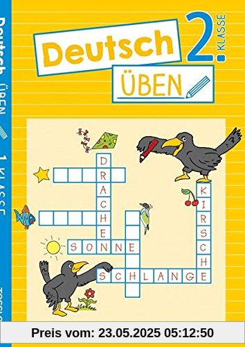 Deutsch üben 2. Klasse: Wortarten erkennen, richtig schreiben, genau lesen