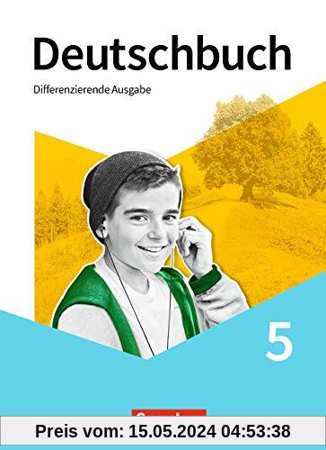 Deutschbuch - Differenzierende Ausgabe - ab 2020: 5. Schuljahr - Schülerbuch
