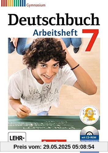 Deutschbuch Gymnasium - Allgemeine Ausgabe: 7. Schuljahr - Arbeitsheft mit Lösungen und Übungs-CD-ROM Deutschbuch Gymnasium - Allgemeine Ausgabe: 7. Schuljahr - Arbeitsheft mit Lösungen und Übungs-CD-ROM