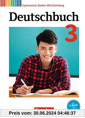 Deutschbuch Gymnasium - Baden-Württemberg - Bildungsplan 2016 / Band 3: 7. Schuljahr - Schülerbuch