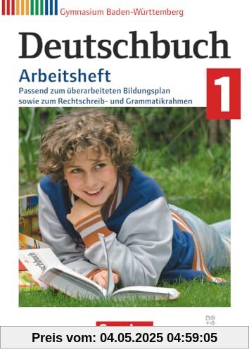 Deutschbuch Gymnasium - Baden-Württemberg - Bildungsplan 2016 - Band 1: 5. Schuljahr: Arbeitsheft mit interaktiven Übungen online (Neubearbeitung 2024) - Mit Lösungen