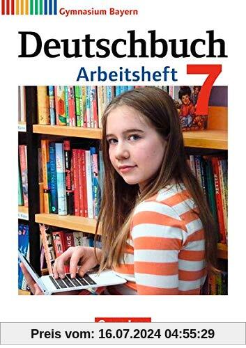 Deutschbuch Gymnasium - Bayern - Neubearbeitung: 7. Jahrgangsstufe - Arbeitsheft mit Lösungen