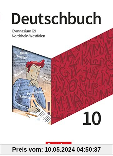 Deutschbuch Gymnasium - Nordrhein-Westfalen - Neue Ausgabe - 10. Schuljahr: Schulbuch