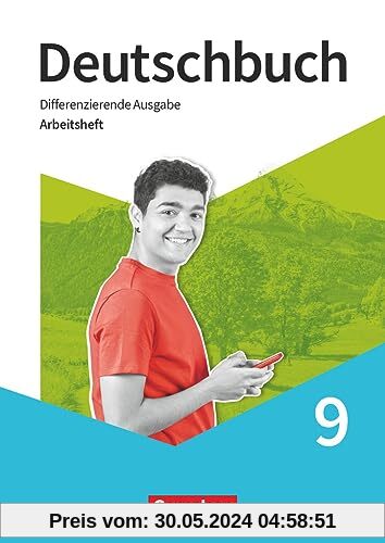 Deutschbuch - Sprach- und Lesebuch - Differenzierende Ausgabe 2020 - 9. Schuljahr: Arbeitsheft mit Lösungen