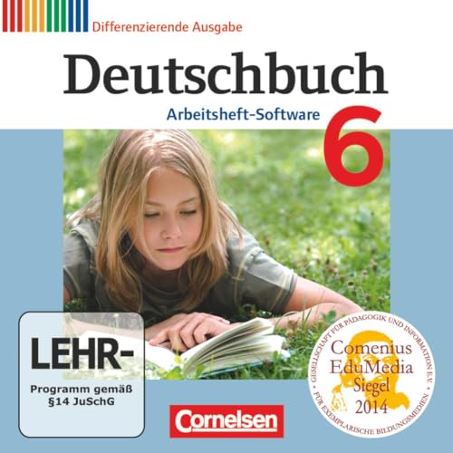 Deutschbuch - Sprach- und Lesebuch - Zu allen differenzierenden Ausgaben 2011 - 6. Schuljahr: Übungs-CD-ROM zum Arbeitsheft