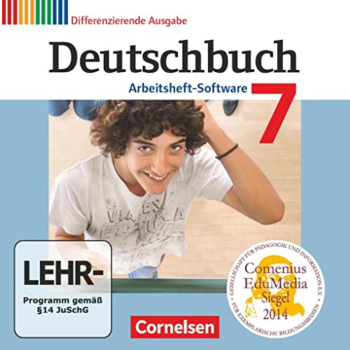 Deutschbuch - Sprach- und Lesebuch - Zu allen differenzierenden Ausgaben 2011 - 7. Schuljahr: Übungs-CD-ROM zum Arbeitsheft von Cornelsen
