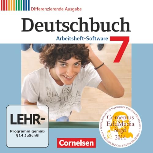 Deutschbuch - Sprach- und Lesebuch - Zu allen differenzierenden Ausgaben 2011 - 7. Schuljahr: Übungs-CD-ROM zum Arbeitsheft von Cornelsen