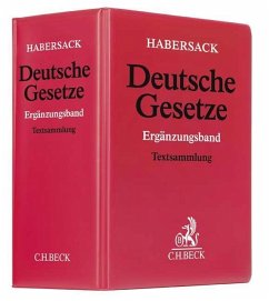 Schönfelder Deutsche Gesetze, Ergänzungsband, Grundwerk ohne Fortsetzung von Beck Juristischer Verlag
