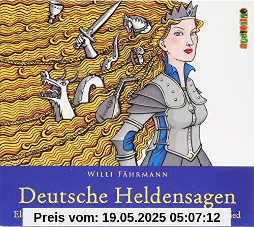 Deutsche Heldensagen. Teil 2: Elsa und der Schwanenritter | Gudrun | Wieland der Schmied