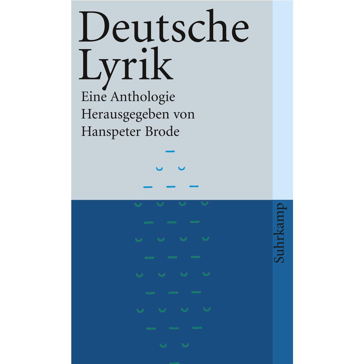 Deutsche Lyrik von Suhrkamp Verlag AG