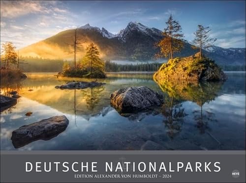 Deutsche Nationalparks - Edition Alexander von Humboldt - hochwertiger Foto-Wandkalender 2024. Großer Kalender mit beeindruckenden Fotos unberührter ... (Edition Alexander von Humboldt Kalender)