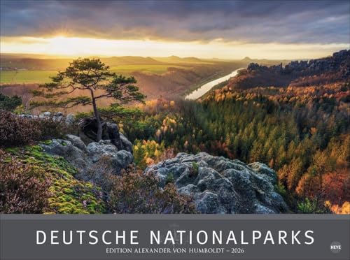 Deutsche Nationalparks - Edition Alexander von Humboldt Kalender 2026: hochwertiger Foto-Wandkalender 2026. Großer Kalender mit beeindruckenden Fotos ... Alexander von Humboldt Kalender Heye) von Heye